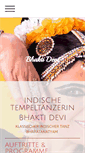 Mobile Screenshot of bhakti-devi.com